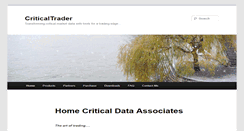 Desktop Screenshot of criticaldata.com
